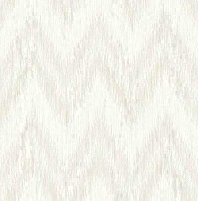 product image of sample regent flamestitch stringcloth wallpaper in winter fog and eggshell from the luxe retreat collection by seabrook wallcoverings 1 579