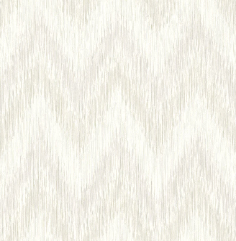 media image for sample regent flamestitch stringcloth wallpaper in winter fog and eggshell from the luxe retreat collection by seabrook wallcoverings 1 221