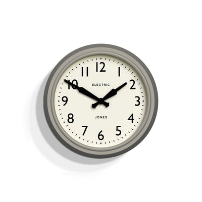 product image of Jones Telecom Wall Clock in Pepper Grey 538