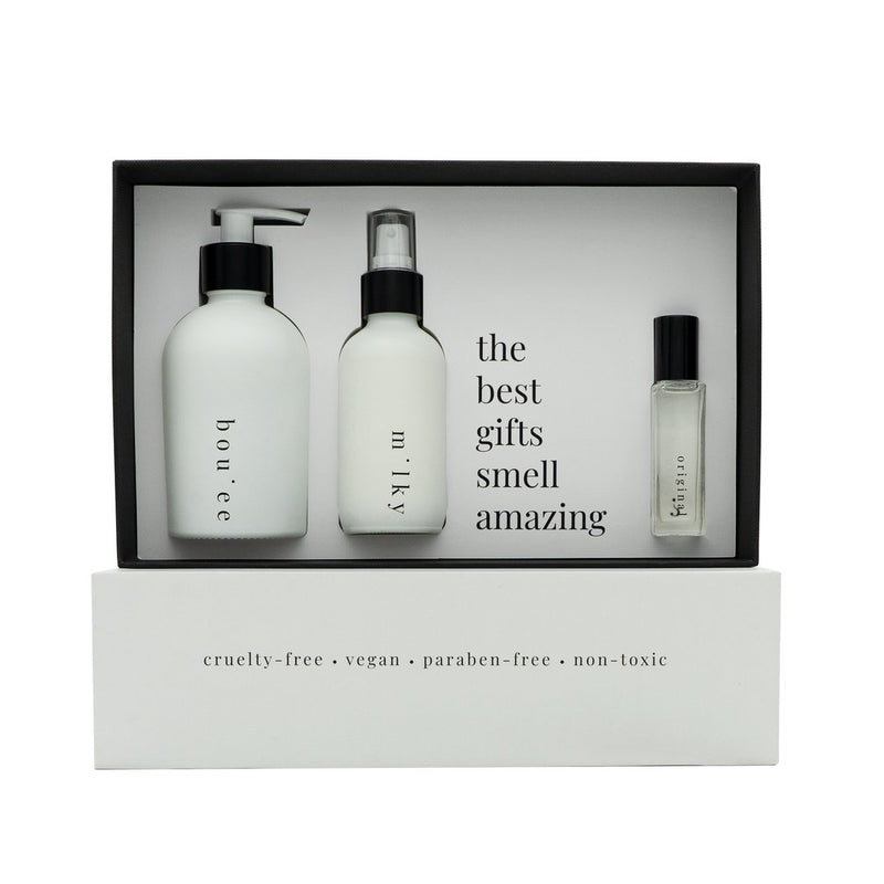media image for the layering gift set in various scents by riddle oil 2 285