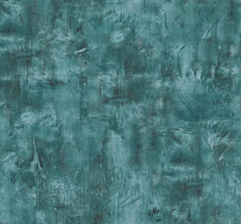 media image for Rustic Stucco Faux Wallpaper in Emerald from the Living With Art Collection by Seabrook Wallcoverings 216