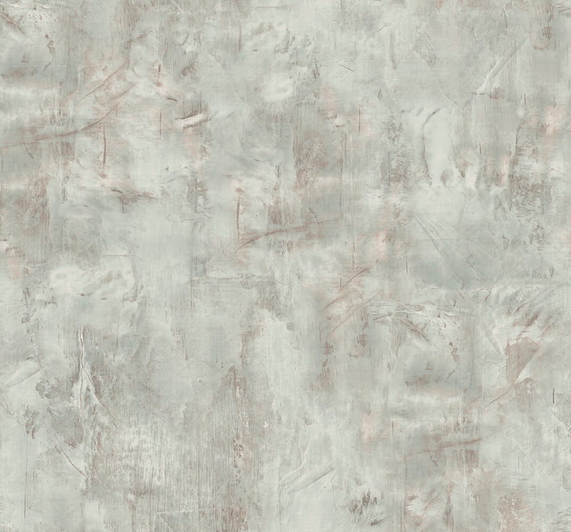 media image for Rustic Stucco Faux Wallpaper in Mauve and Icicle from the Living With Art Collection by Seabrook Wallcoverings 299