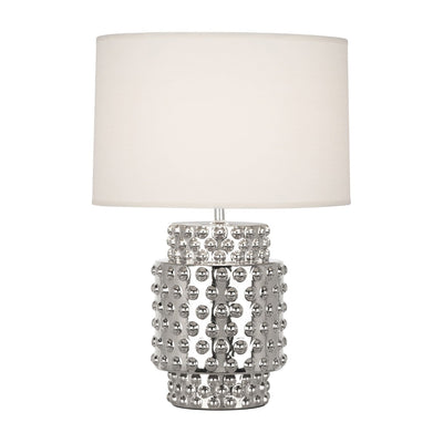 product image for nickel metallic glaze dolly accent lamp by robert abbey ra s801b 2 57