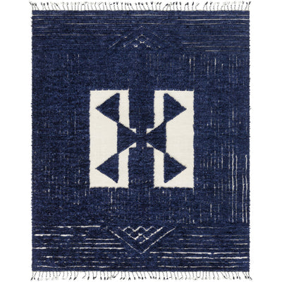 product image of Sahara SAH-2303 Hand Knotted Rug in Navy & Cream by Surya 578