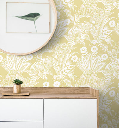 product image for Suvi Palm Grove Wallpaper in Butter 29