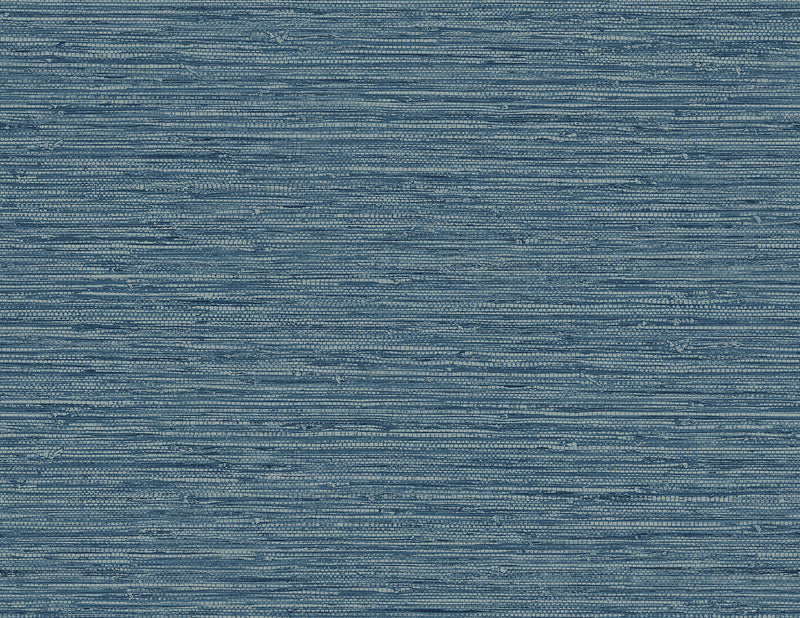 media image for Isla Faux Jute Wallpaper in Bay Blue 298