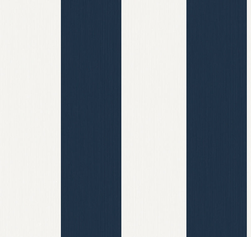 media image for Dylan Striped Stringcloth Wallpaper in Captain Blue 261