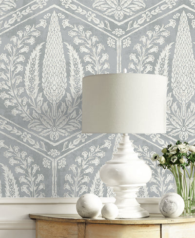 product image for Cyrus Harvest Wallpaper in Horizon Grey 56