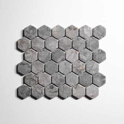 product image for 2 Inch Hexagon Mosaic Tile Sample 39