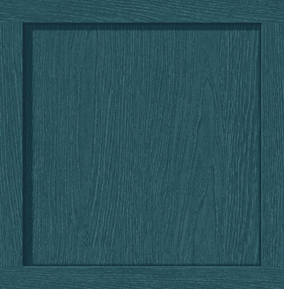 product image for Squared Away Peel-and-Stick Wallpaper in Teal by Stacy Garcia for NextWall 59