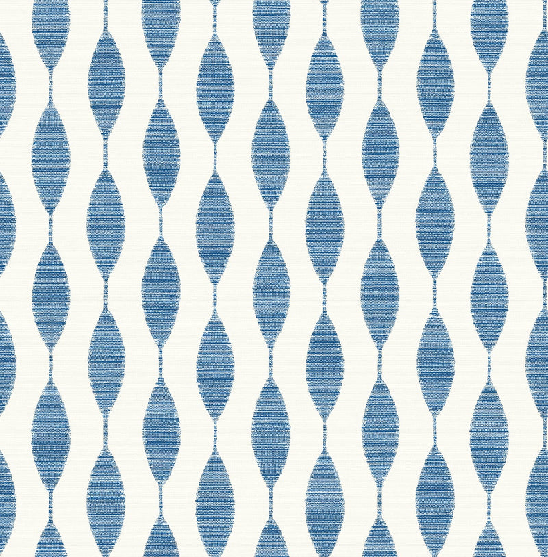media image for Ditto Peel-and-Stick Wallpaper in French Blue by Stacy Garcia for NextWall 264