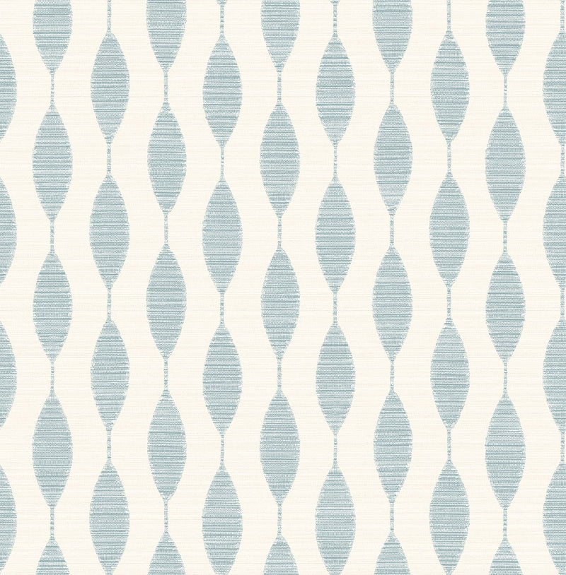 media image for Ditto Peel-and-Stick Wallpaper in Blue Opal by Stacy Garcia for NextWall 213