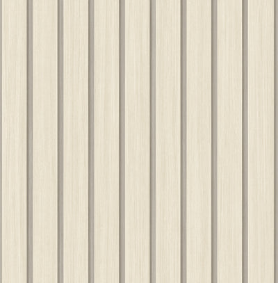 product image for Faux Wooden Slats Peel & Stick Wallpaper in Neutral by Stacy Garcia 86