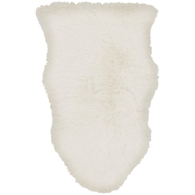 product image of Sheepskin SHS-9600 Hand Crafted Rug in Ivory by Surya 54