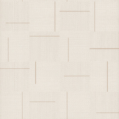 product image for Geo Block Weave Wallpaper in Linen 8