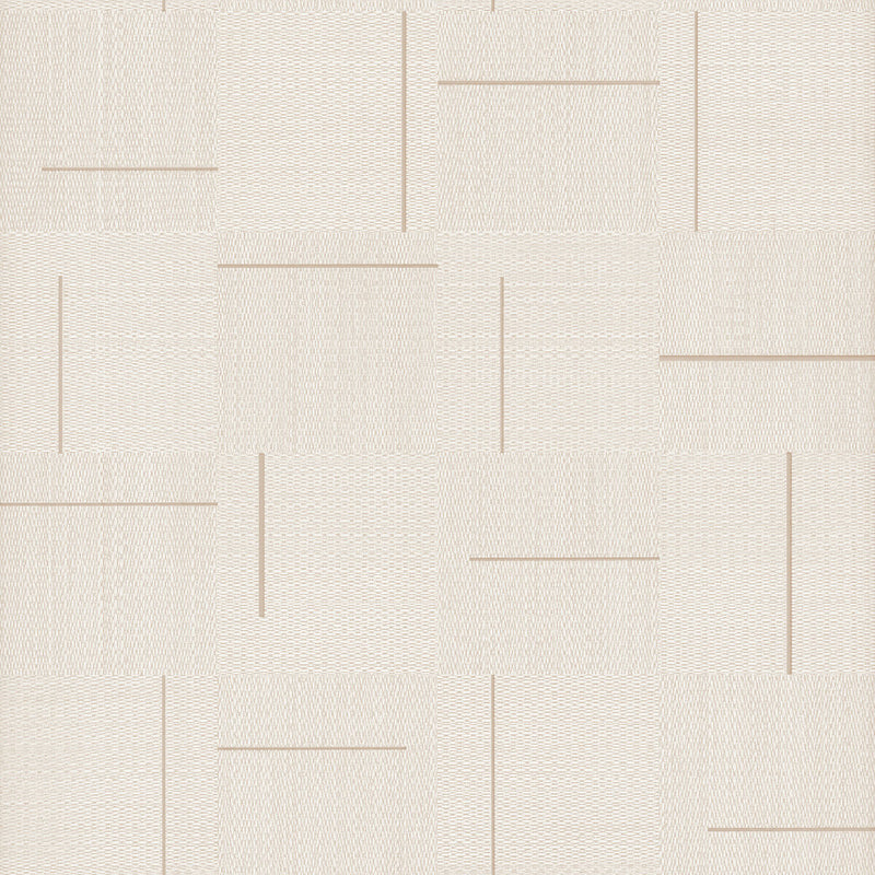 media image for Geo Block Weave Wallpaper in Linen 291