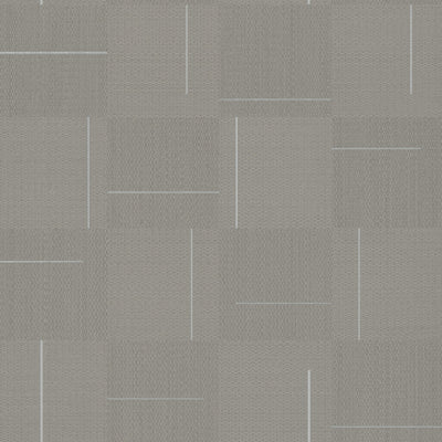 product image of Geo Block Weave Wallpaper in Taupe 547