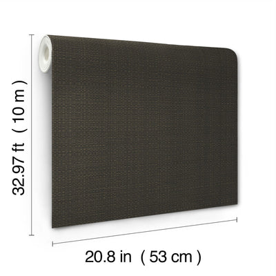 product image for Bali Basketweave Wallpaper in Black 62