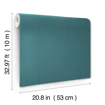 product image for Dutch Braid Wallpaper in Teal 11