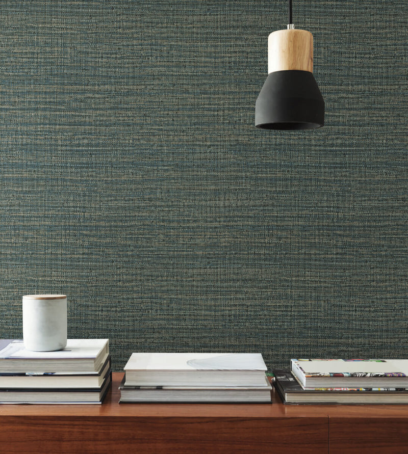 media image for Scotland Tweed Wallpaper in Ocean 294