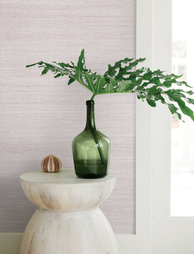 product image for Milano Faux Silk Wallpaper in Dusty Lavender 91