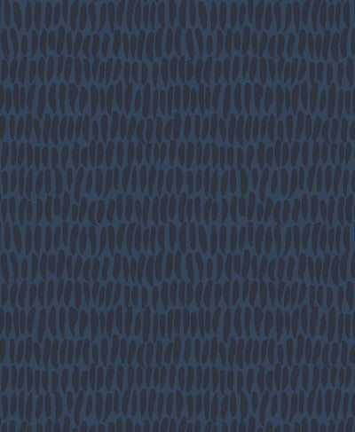 product image of Brushwork Wallpaper in Midnight from the Simple Life Collection by Seabrook Wallcoverings 586