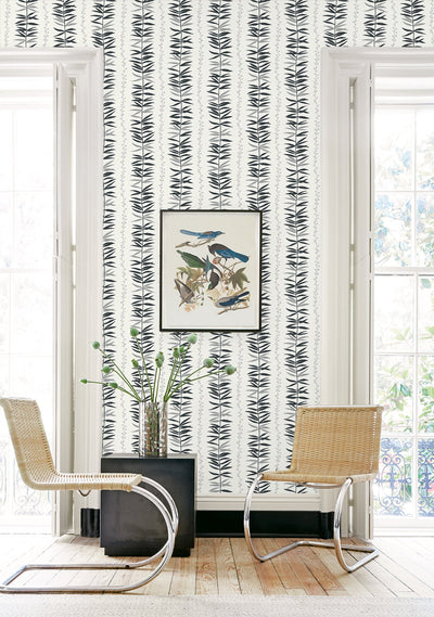 product image for Summer Garland Wallpaper in Shadow from the Simple Life Collection by Seabrook Wallcoverings 8