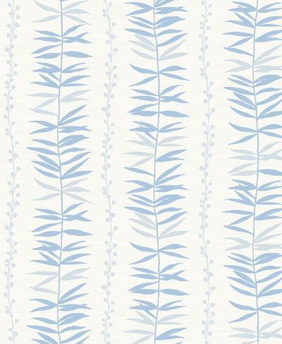 product image for Summer Garland Wallpaper in Sky Blue from the Simple Life Collection by Seabrook Wallcoverings 36