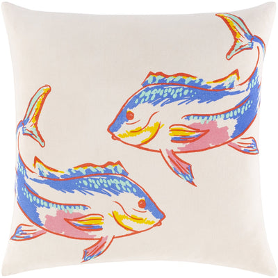 product image of Sea Life SLF-010 Woven Pillow in Cream by Surya 587