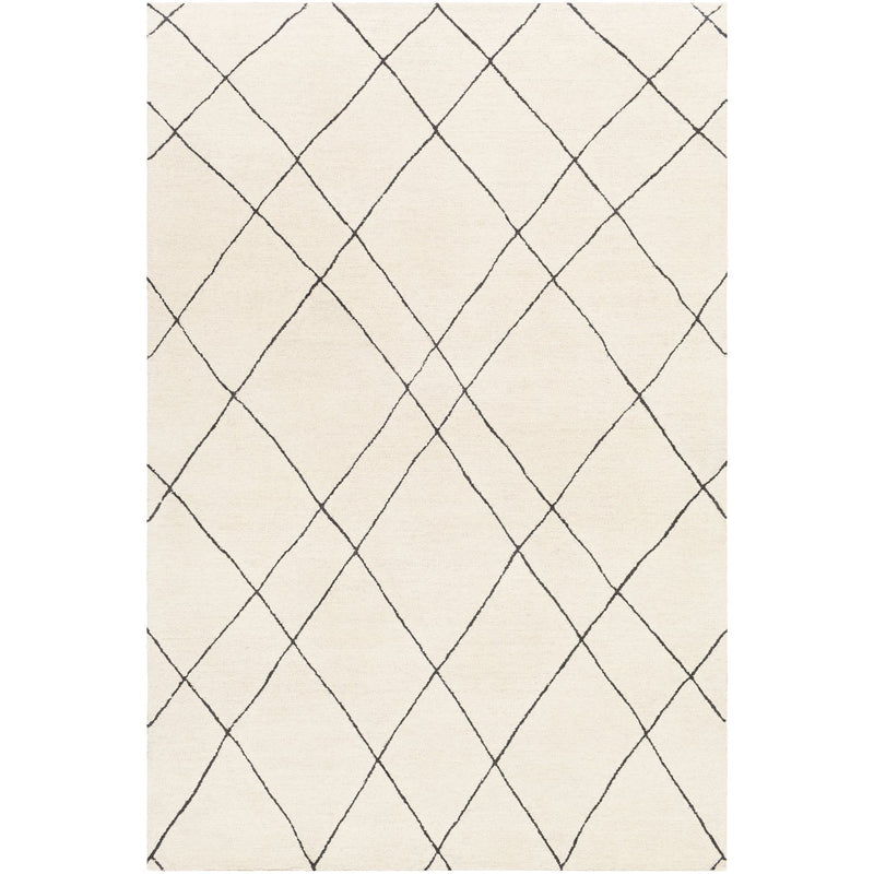 media image for Sinop SNP-2304 Hand Tufted Rug in Black & Cream by Surya 21