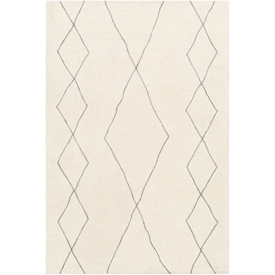 product image of Sinop SNP-2306 Hand Tufted Rug in Cream & Charcoal by Surya 537