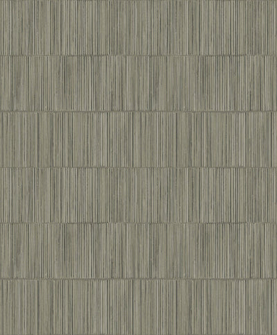 product image for Bamboo Stripe Wallpaper in Gold/Silvery 49