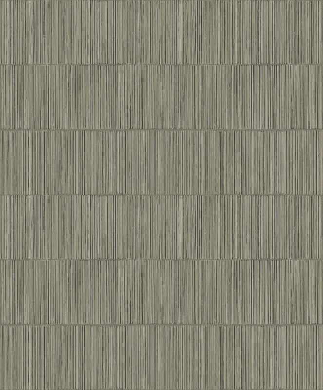 media image for Bamboo Stripe Wallpaper in Gold/Silvery 213