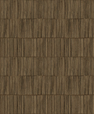 product image for Bamboo Stripe Wallpaper in Gold/Bronze 25