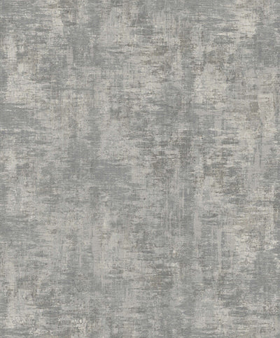 product image for Distressed Plaster Wallpaper in Silver Grey 58