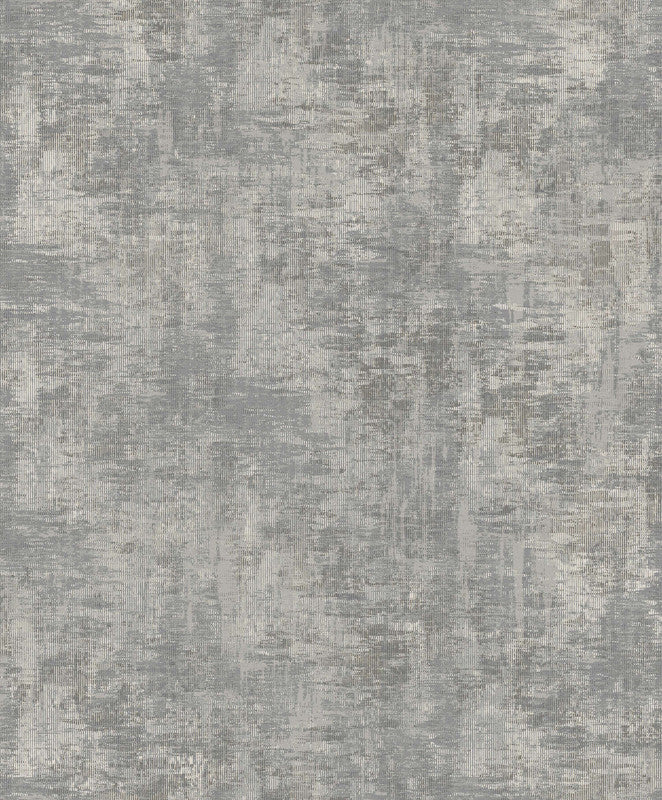 media image for Distressed Plaster Wallpaper in Silver Grey 225