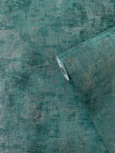 product image for Distressed Plaster Wallpaper in Green 27