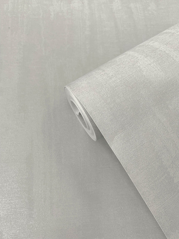 media image for Tonal Plain Industrial Wallpaper in Silver Grey 295