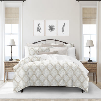 product image for cressida linen bedding by 6ix tailor cre aur lin bsk tw 15 15 43