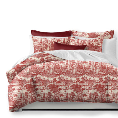 product image for beau toile red bedding by 6ix tailors bea ger red cmf fd 3pc 1 5