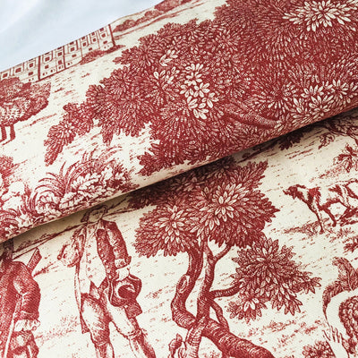 product image for beau toile red bedding by 6ix tailors bea ger red cmf fd 3pc 6 11