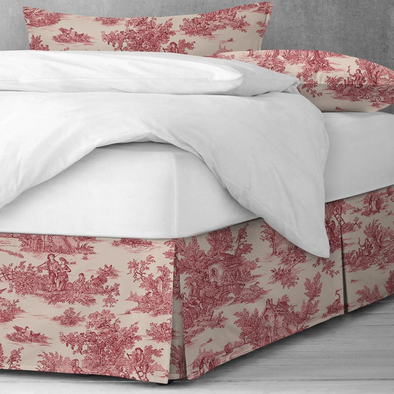 media image for bouclair red bedding by 6ix tailors bou jos red cmf fd 3pc 8 237