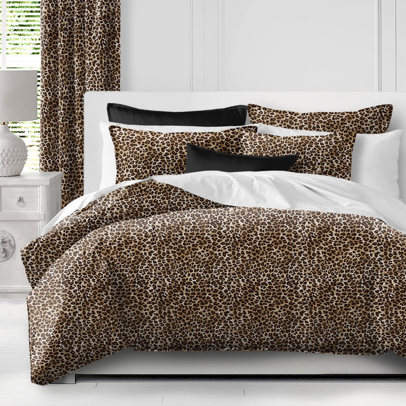 media image for jolene animal print black bedding by 6ix tailors jol leo anm cmf fd 3pc 14 299