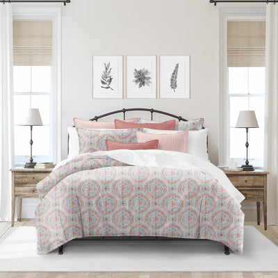 product image for zayla coral bedding by 6ix tailor zay jul cor bsk tw 15 15 4