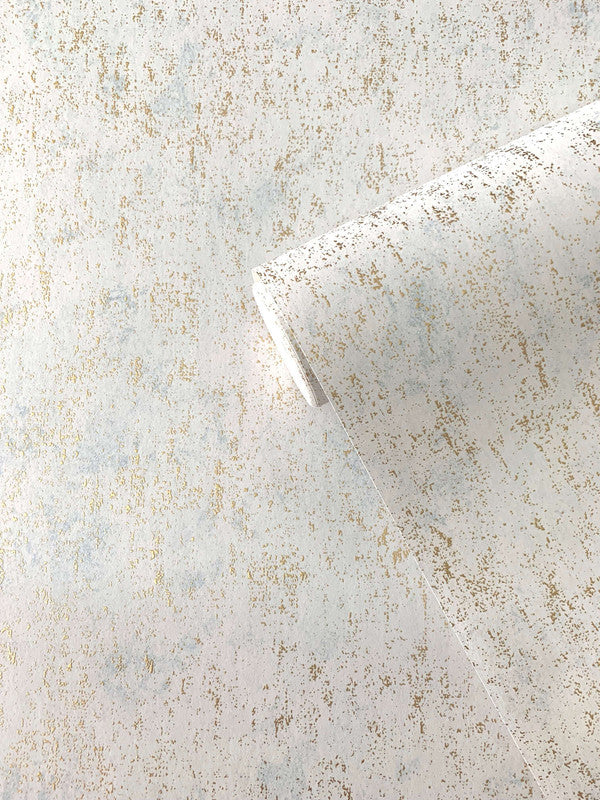 media image for Speck Industrial Mottled Wallpaper in Gold/White 225