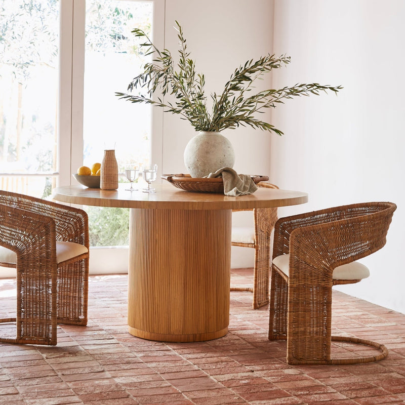 media image for gabriella round dining table in natural by woven rdtr na 4 263