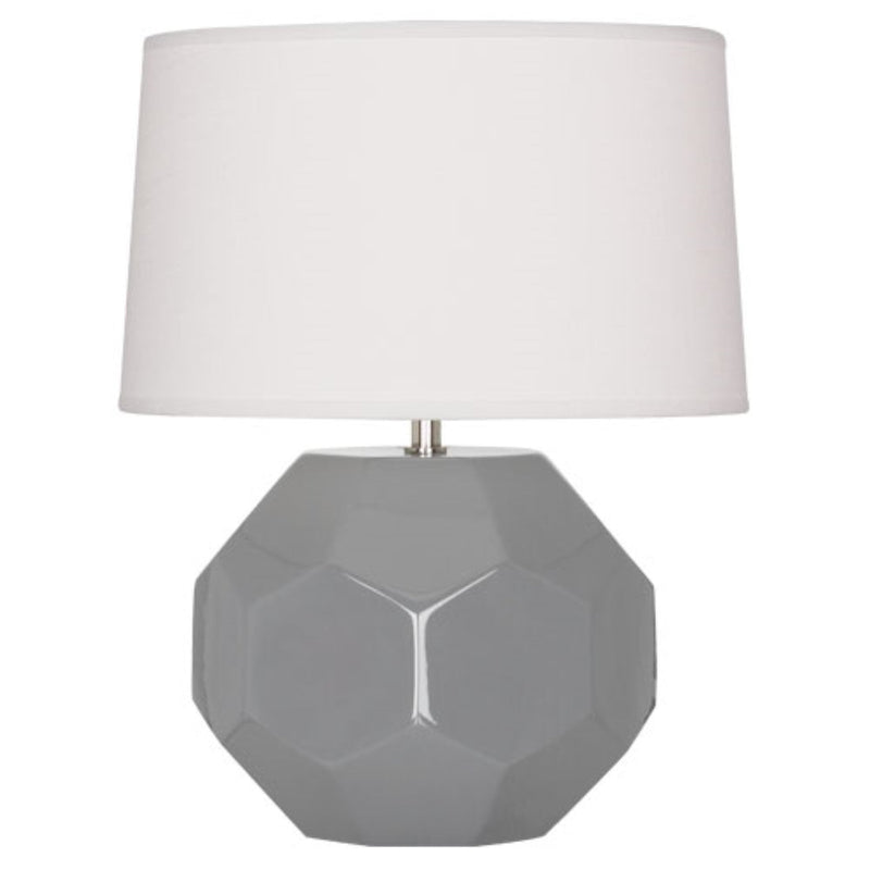 media image for smokey taupe franklin table lamp by robert abbey ra st01 1 252