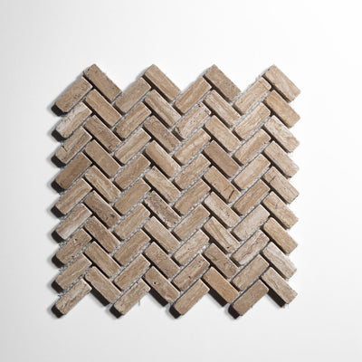 product image for Mini Herringbone Tumbled Tile Sample 38