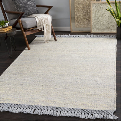 product image for Southampton SUH-2303 Hand Woven Rug in Medium Grey & Cream by Surya 0