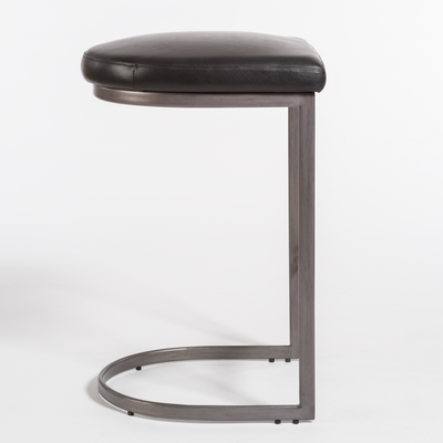 product image for San Rafael Bar Stool in Aged Obsidian 46